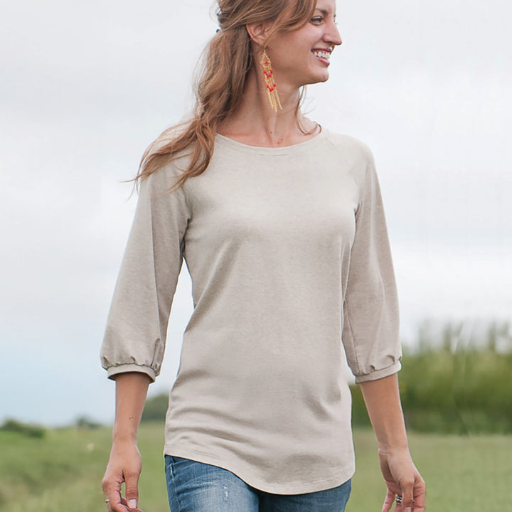 Picnic Top, Crew Neck