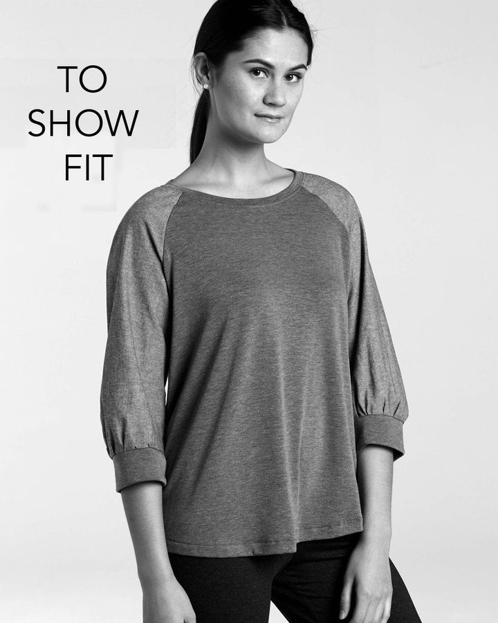 "Chubby Birds" 3/4 Sleeve Signature Top